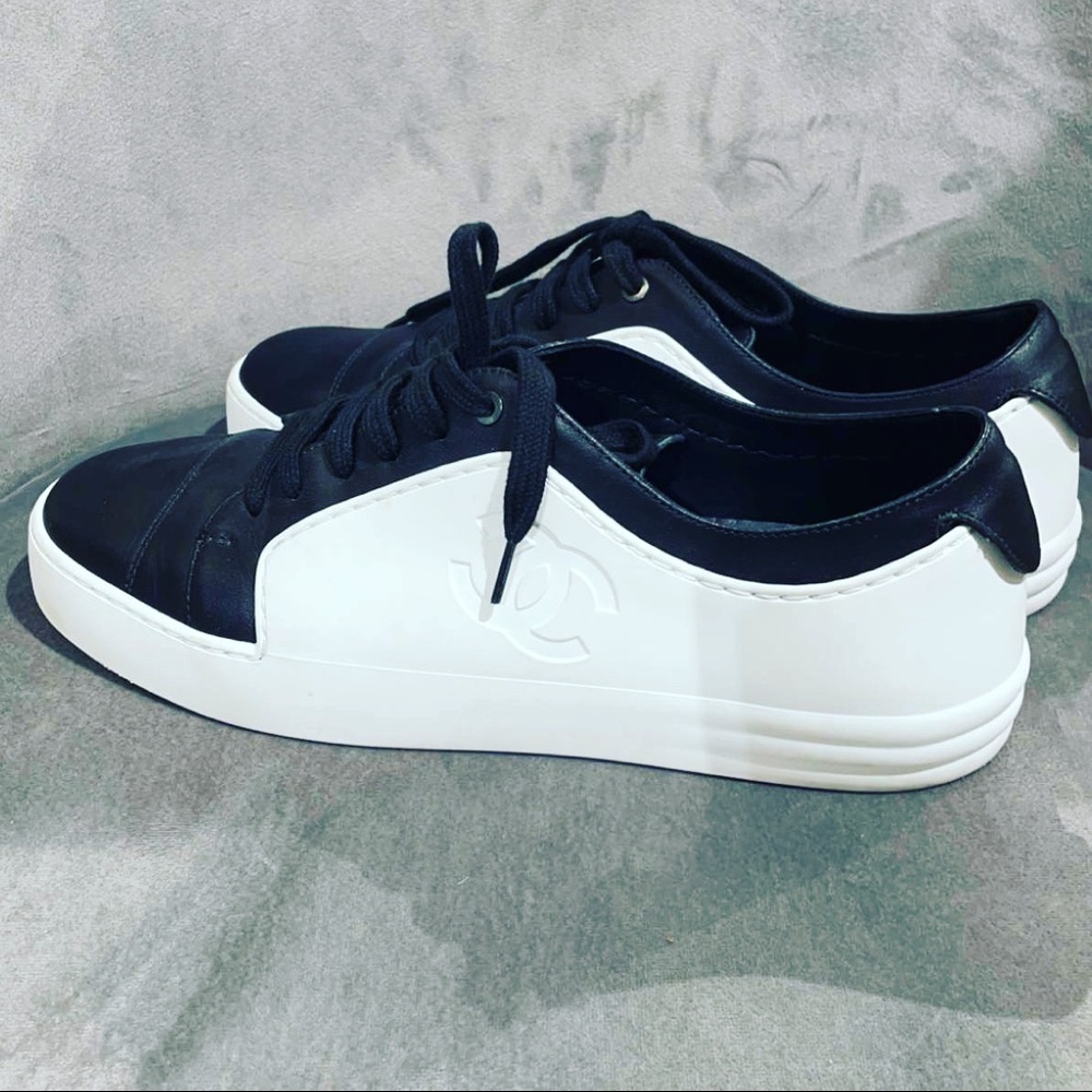 Chanel sneaker size 8.